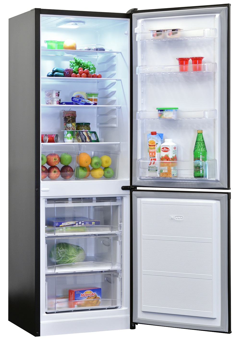 Холодильник Nord NRB 139 232 (черный матовый)