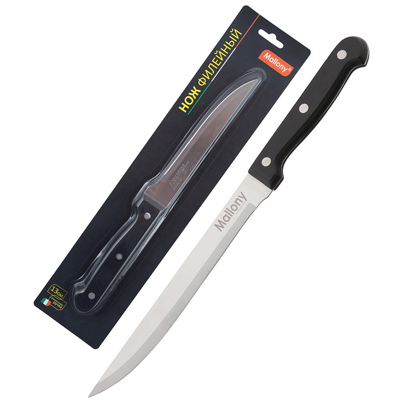 Нож с бакелитовой рукояткой MAL-04B филейный, 12,7 см ( 24 ) 985304-SK