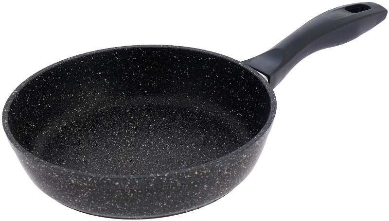 Сковорода Гардарика Орион 1228-04 литая черная крошка 28х6см
