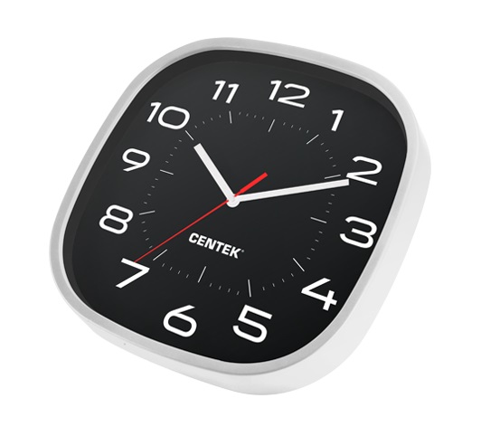 Настенные часы Centek СТ-7106 White
