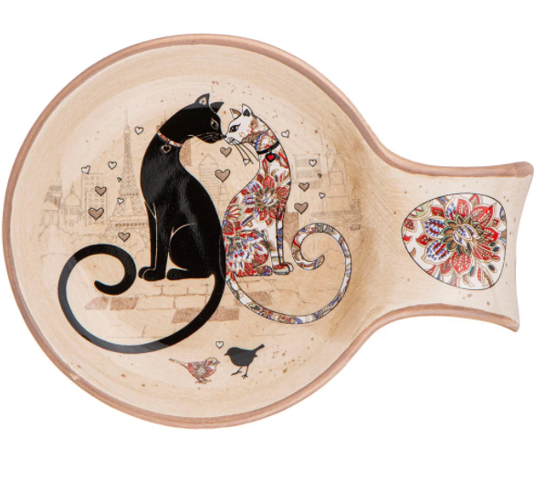 Подставка Под Ложку Парижские Коты 15*11,5*2,5 См. 358-1908