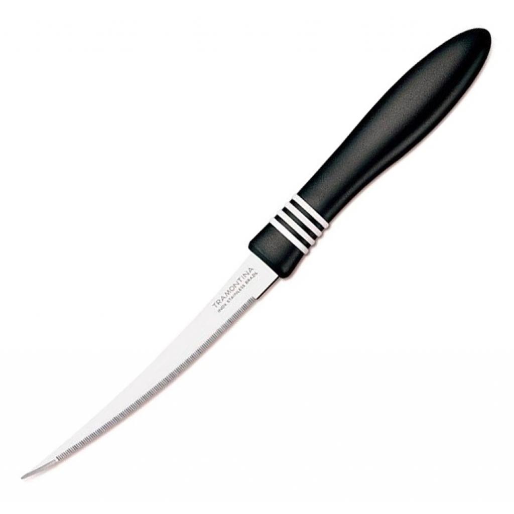 Нож Tramontina Cor Cor 23462/105 для томатов 12,5см черн. блистер