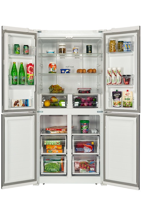 Холодильник HIBERG RFQ-490DX NFGW