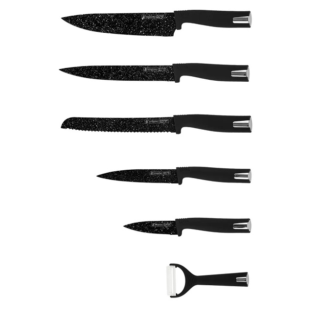 Набор ножей Mercury Haus Kitchen King KK-SL5 BLK