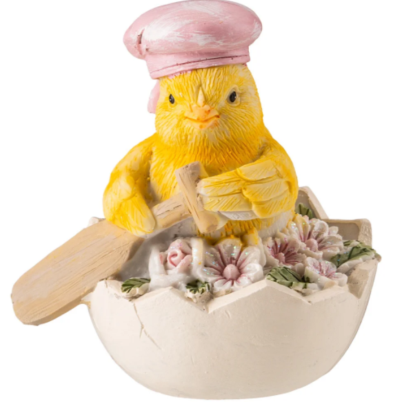 Статуэтка Цыпленок 8х6,5х9 См. 162-1151