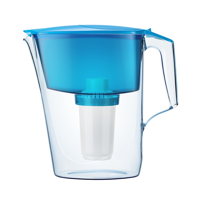 Фильтр-кувшин для воды Аквафор "Ультра", цвет: прозрачный, голубой, 2,5 л