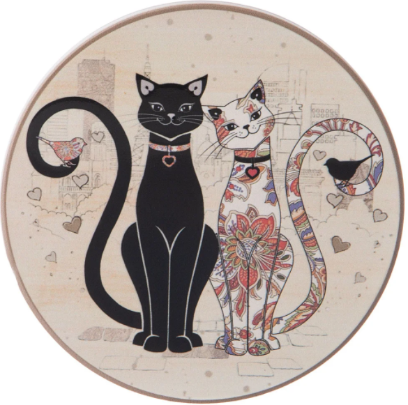 Подставка Под Горячее Парижские Коты 11*11*1 См. 358-1753