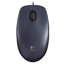 Мышь Logitech M90, 1000dpi, USB, чёрный (910-001794)