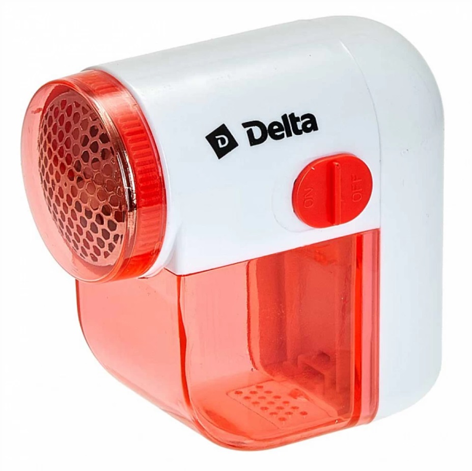 Машинка для удаления катышков DELTA DL-258 белый с оранжевым