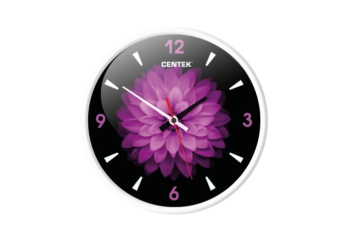 Настенные часы Centek СТ-7104 Flower