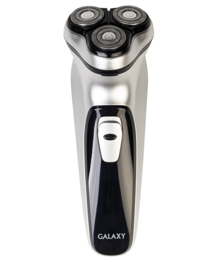 Роторная бритва Galaxy GL 4209 серебряная