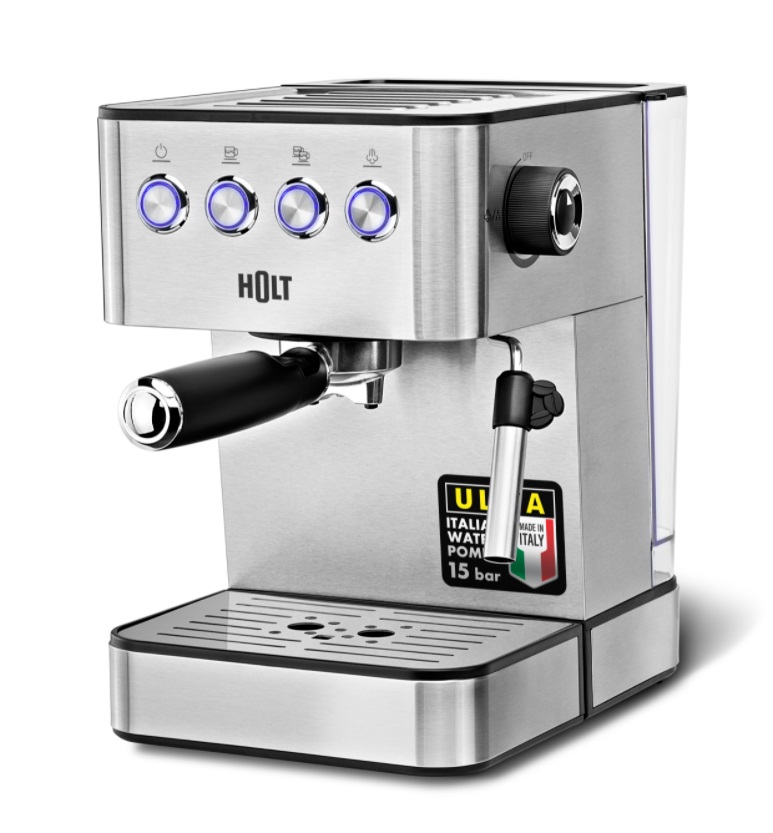 Рожковая кофеварка HOLT HT-CM-008