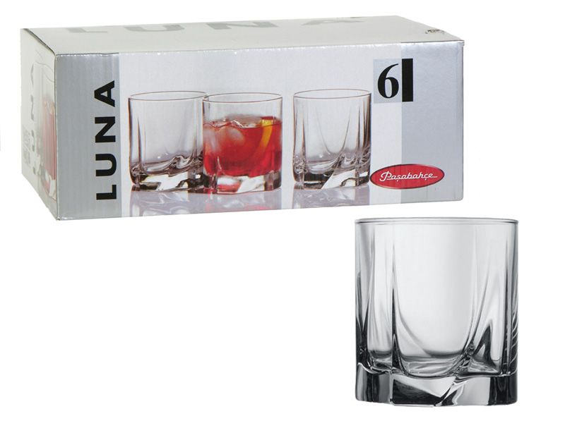 Набор стаканов низких 240мл/6шт Pasabahce Luna 42338