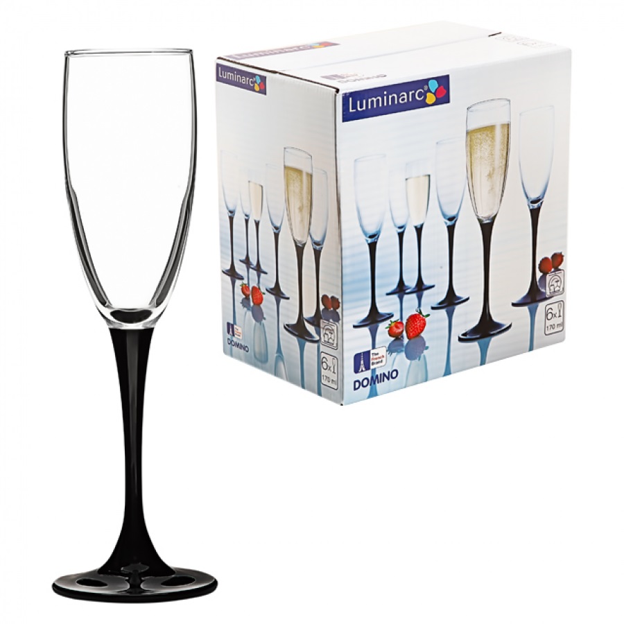Бокал для шампанского Luminarc Domino 62444/H8167