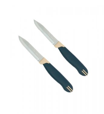 Нож Tramontina Multicolor 23511/213 для овощ 7,6 см 2шт