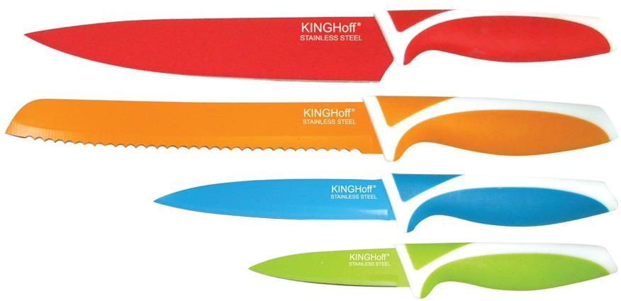 Ножи Kinghoff 4пр.керам KH-5168