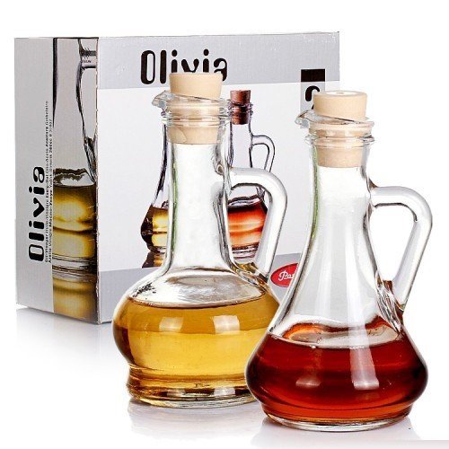 Набор бутылок для масла и уксуса Pasabahce Olivia 260 мл 2 шт (80108)