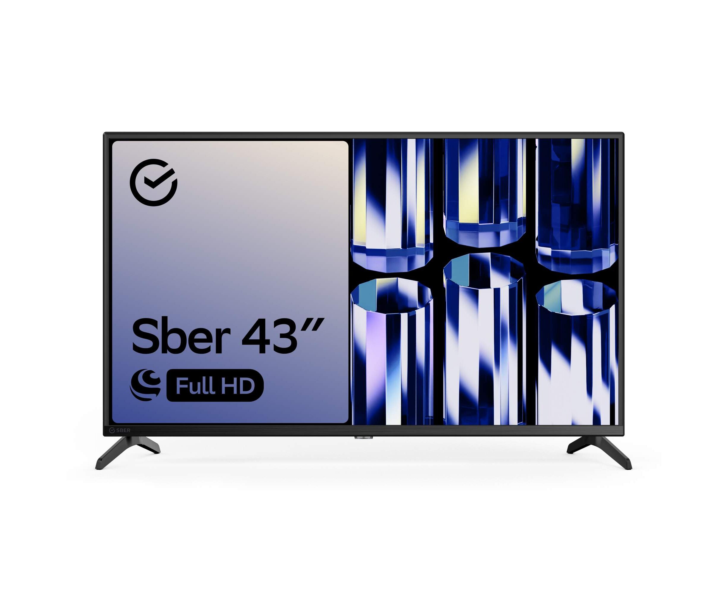 Телевизор Sber SDX 43F2012B черный