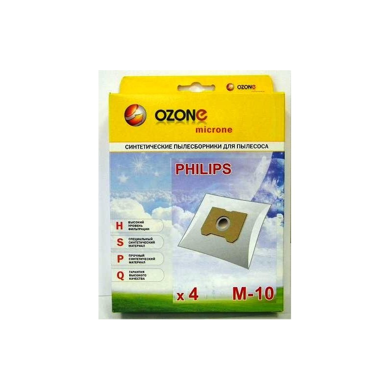 Одноразовый мешок для пылесоса Мешок для пылесоса OZONE micron M-10