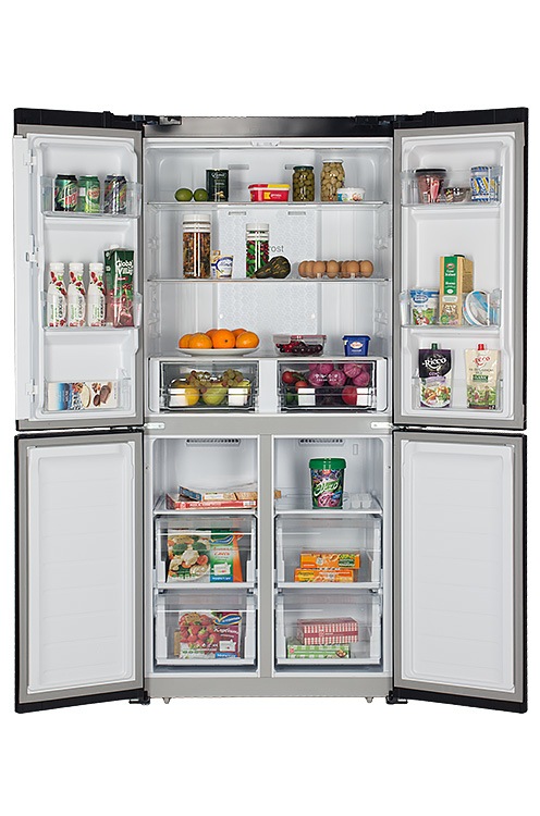 Холодильник HIBERG RFQ-490DX NFGR