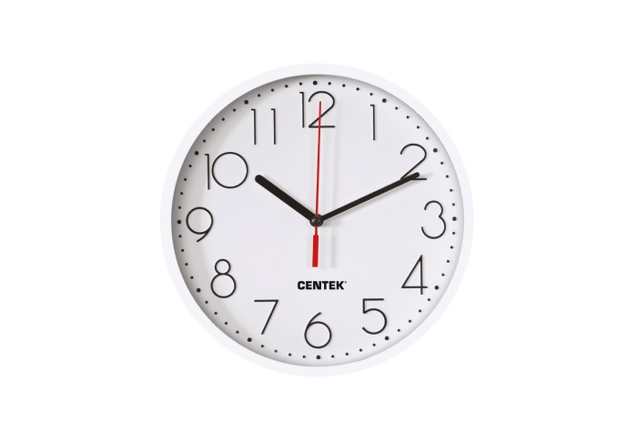 Настенные часы Centek СТ-7105 White