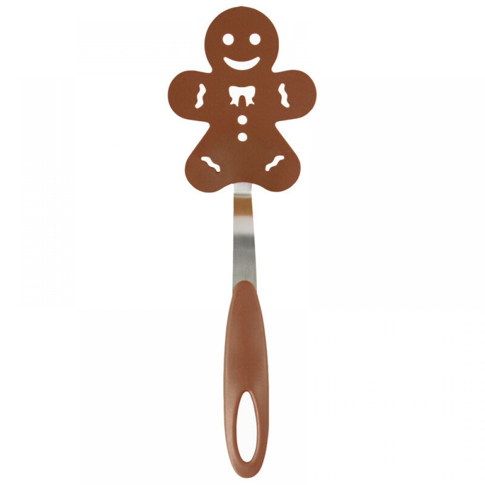 Лопатка для блинов Mallony PT-Gingerbread 27х9.3 см декоративная Пряничный человечек 