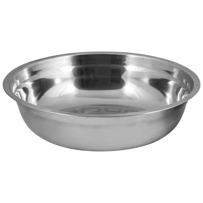 Миска Bowl-27, объем 2,8 л, с расширенными краями, из нерж стали, зеркальная полировка, диа 27 см, ( 100 ) 985893-SK