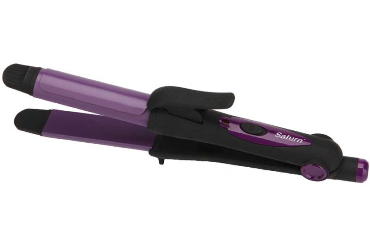 Щипцы для волос Saturn HC7361 purple