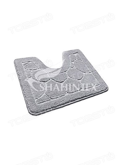Коврик для компакта Shahintex Эко 60х50 серый 50 5337