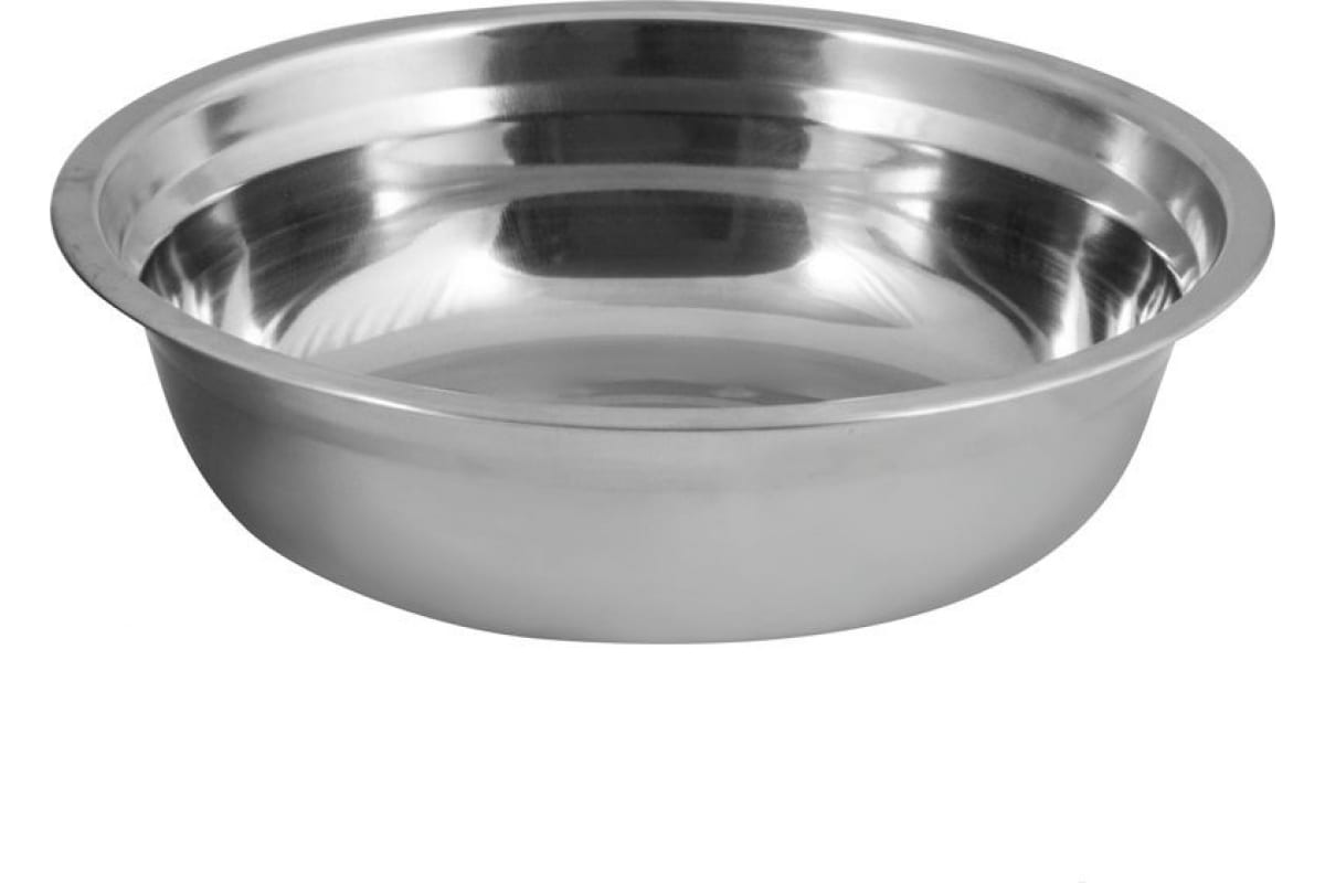 Миска Bowl-23, объем 1,7 л, с расширенными краями, из нерж стали, зеркальная полировка, диа 23 см 985892-SK