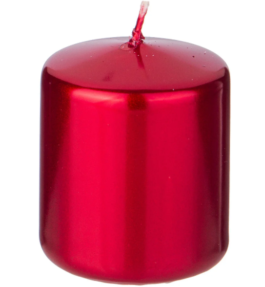 Свеча Adpal Столбик 7/5,8см Красный. 348-872