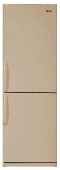 Холодильник LG GA-B379UEDA бежевый 