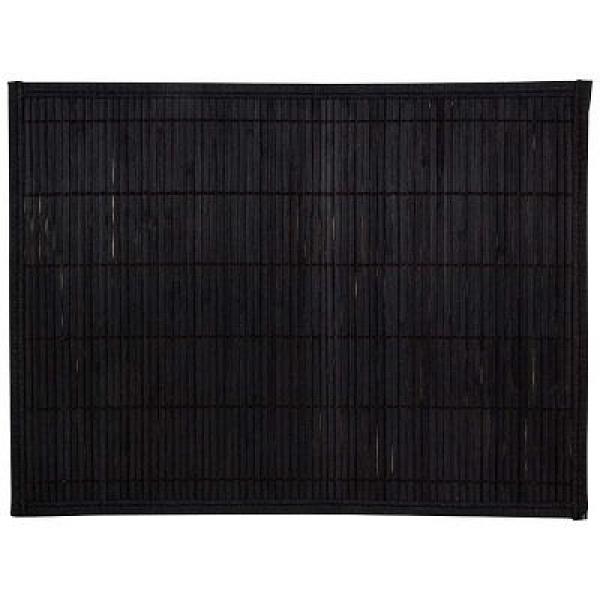 Салфетка сервировочная из бамбука BM-04, цвет: чёрный, подложка: EVA. ( 48 ) 312349-SK