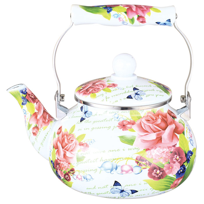 Чайник Metalloni EM-251X1/27 2,5л. Таинственный сад Чайник Metalloni EM-251X1/27 2,5л. Таинственный сад