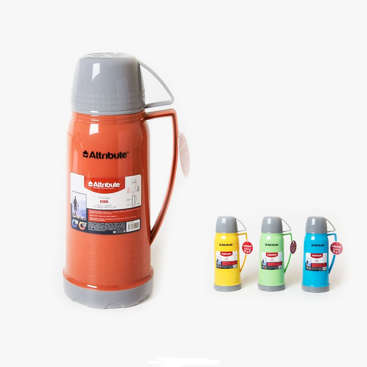Термос Attribute Friendly 600мл.AVF403