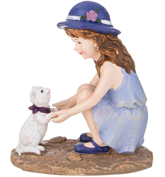 Статуэтка ЛАВАНДОВАЯ ВЕСНА 9,5Х6Х10,5 см. 162-991