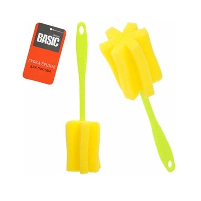 Губка-ершик для посуды Marmiton 17657 23*5,5 см BASIC