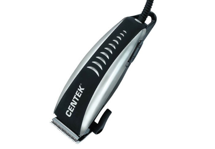 Машинка для стрижки Centek CT-2123 (черный/серебро)