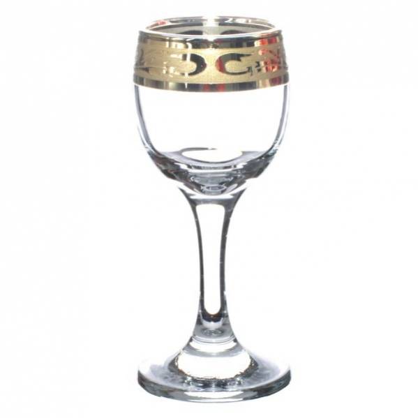 Рюмки 6шт 60мл "Русский узор" EAV49-134 Гусь-Хрустальный