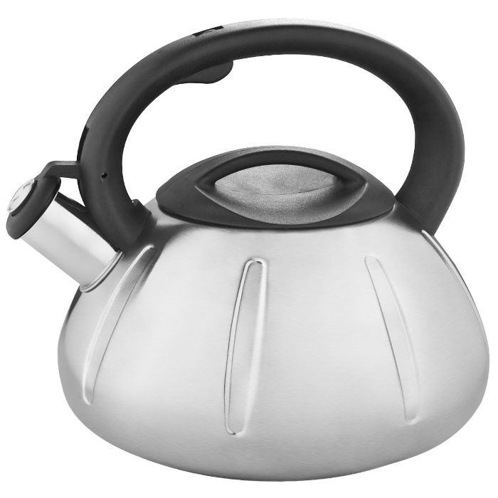 Чайник со свистком 3,0л Webber BE-0569 сатин