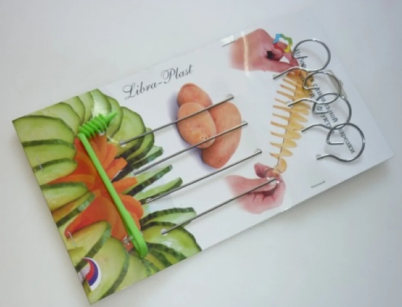 Набор для спиральной нарезки овощей и фруктов ЛБ-168 Libra-plast