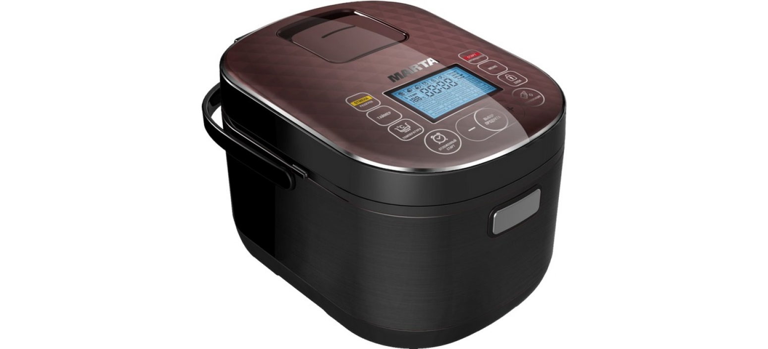 Мультиварка Мarta MT-1981 черный/красный