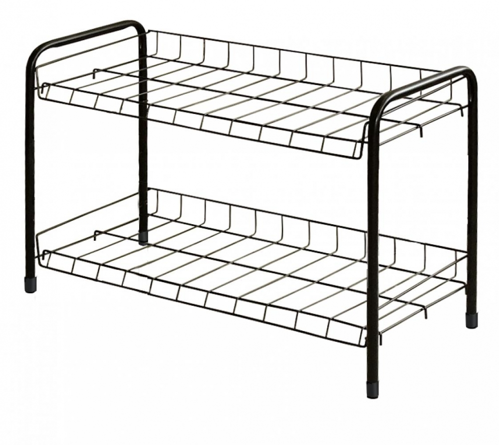 Этажерка 2 ярусная Ника ЭТ3/Ч Черный