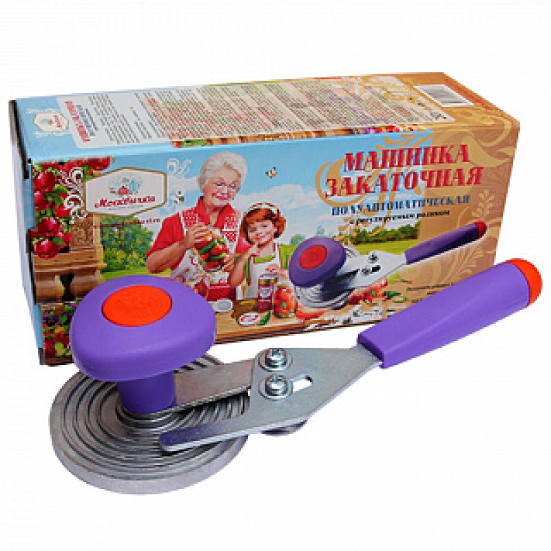 Машинка закаточная полуавтомат МОСКВИЧКА Улитка