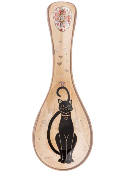 Подставка Под Ложку Agness Парижские Коты 25*9*3 См 358-1724