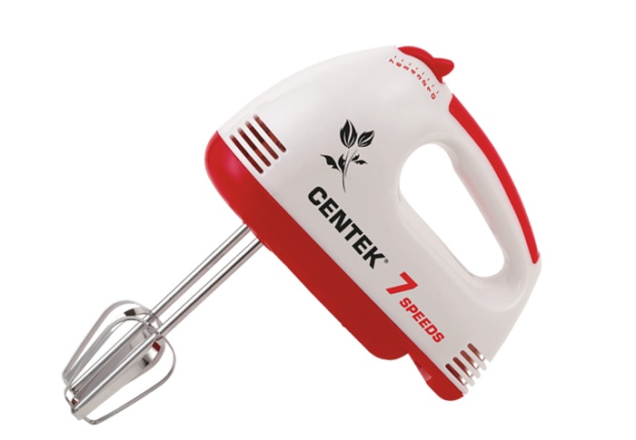 Миксер Centek CT-1111 RED (белый/красный)