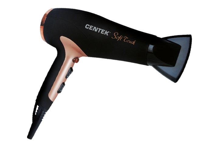 Фен Centek CT-2241 (розовый/золото)