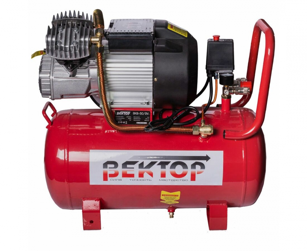 Компрессор воздушный ВЕКТОР ВКВ-50/2V